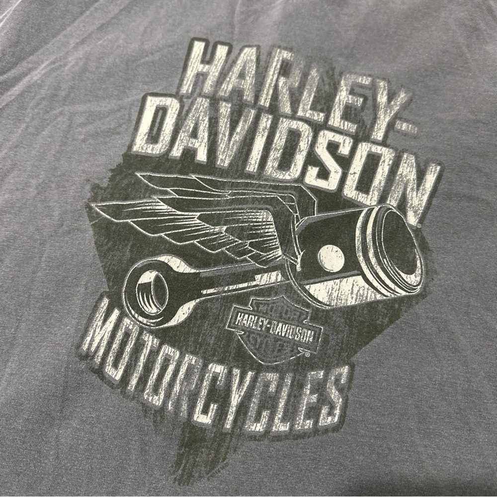 Harley-Davidson Men's XL Graphic T-shirt 2014 distressed Motorcycle Biker - Picture 4 of 12